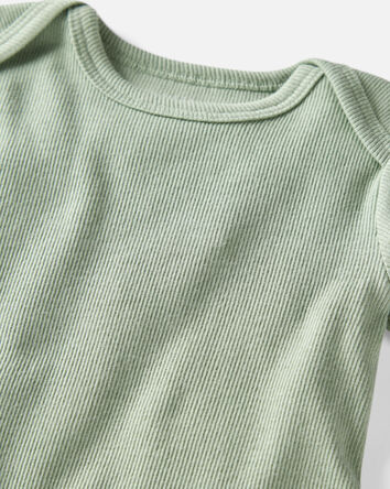 Baby 3-Pack Organic Cotton Bodysuits, 