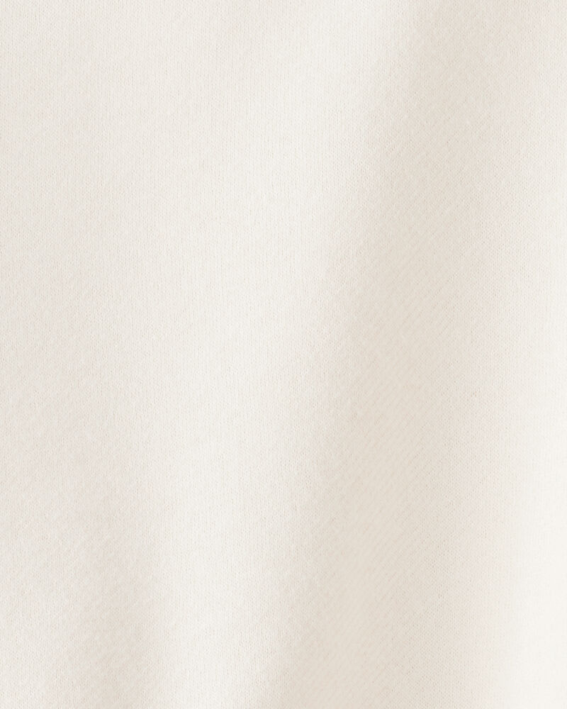 Toddler Girl 2-Piece Pullover Sweatshirt & Daydream Fleece Joggers Set - White/Brown, image 3 of 8 slides