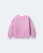 Toddler Girl Apr&egrave;s Ski' Dolman-Sleeve Sweatshirt - Lilac, image 2 of 6 slides