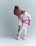 Toddler Girl Otter Pocket Jumper - Lilac, image 5 of 6 slides