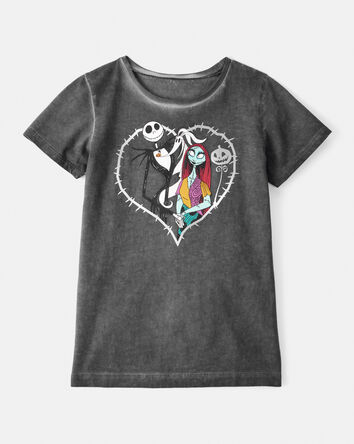 Girls Disney&copy; The Nightmare Before Christmas Halloween Tee - Black, 