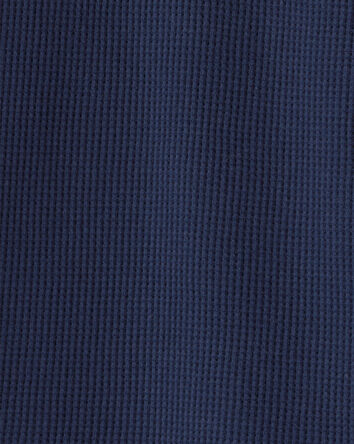 Toddler Boy Thermal Long-Sleeve T-Shirt - Green/Navy, 