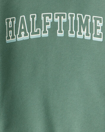 Girls 2-Piece Halftime Sweatshirt & Pant Set - Green, 