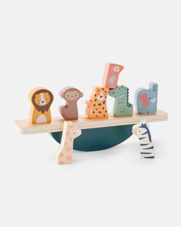 Safari Wooden Activity Toy Set, 