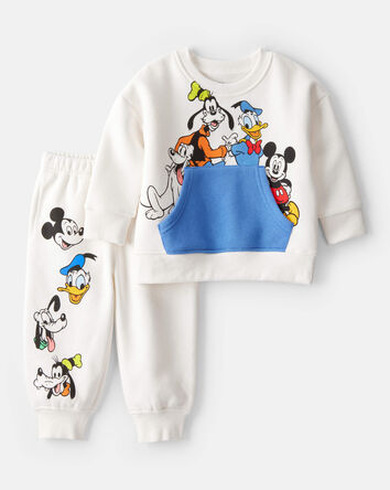 Baby 2-Piece Mickey And Friends Outfit Set, 