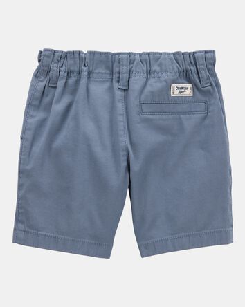 Baby Flat-Front Shorts - Blue, 