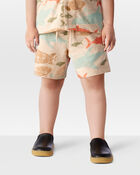 Toddler Sea Print Pull-On Shorts, image 2 of 6 slides