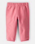 Baby Girl 2-Piece DayDream Fleece Fleece "More Hugs Please" Sweatshirt & Pants Set - Pink, image 6 of 7 slides