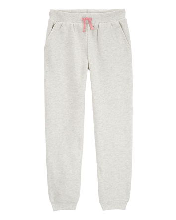 Kid Pull-On Fleece Joggers, 