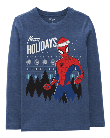 Kid Spider-Man Christmas Tee, 