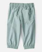 Baby Boy 2-Piece Plaid Cotton Long-Sleeve Tee & Pant Set - Brown/Green, image 3 of 6 slides