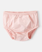 Baby Girl Heart Print Long-Sleeve Dress - Pink, image 3 of 5 slides