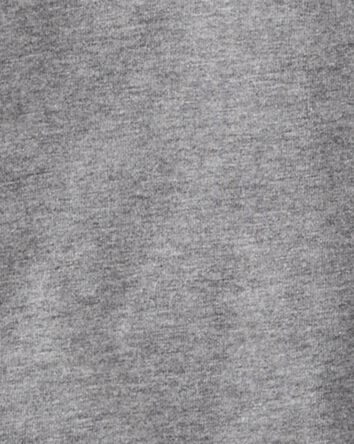 Baby Solid Short-Sleeve Pocket Tee - Grey, 