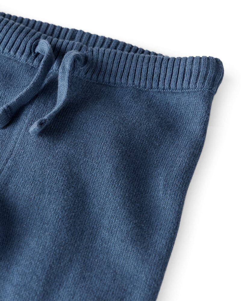 Baby Boy 2-Piece Organic Cotton Sweater Knit Set, image 3 of 5 slides