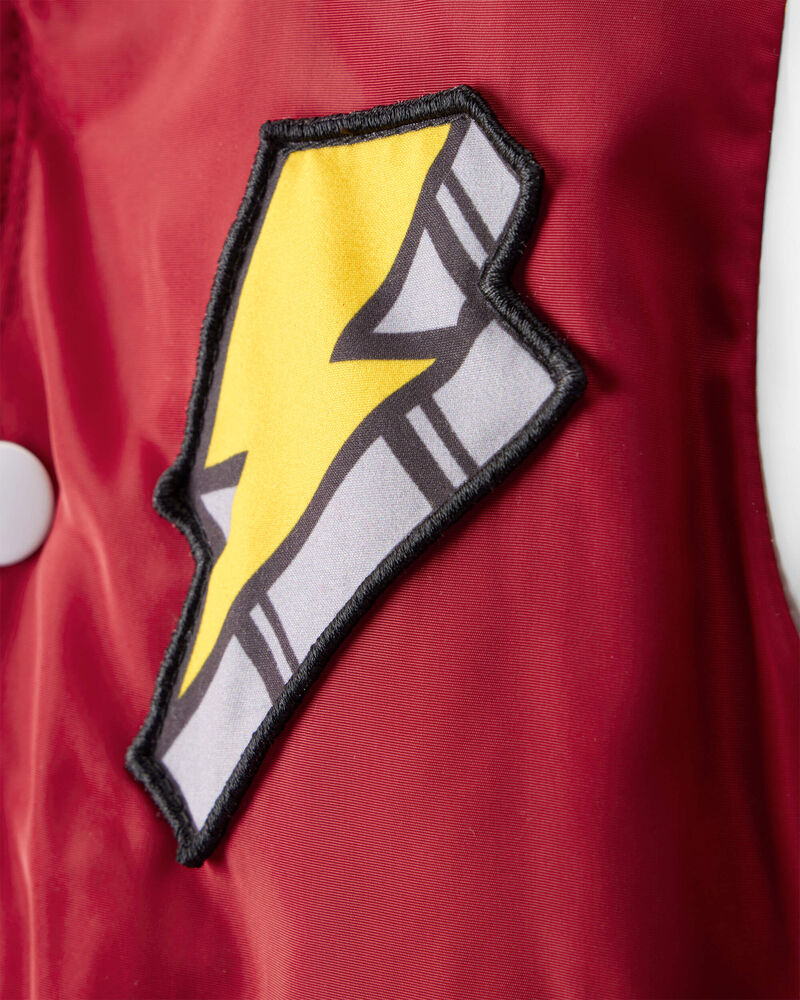 Toddler Boy &copy;Disney/Pixar Cars Long-Sleeve Bomber Fashion Jacket - Red, image 3 of 6 slides