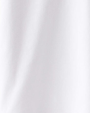 Toddler Scalloped Collar Long-Sleeve Shirt - White, 