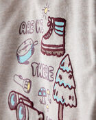 Baby Boy Camping Hoodie - Tan, image 2 of 4 slides