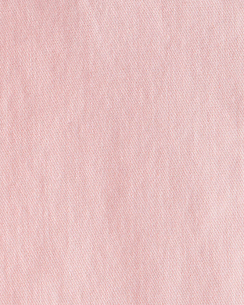 Toddler Girl Cotton Flare Pants - Pink, image 6 of 7 slides