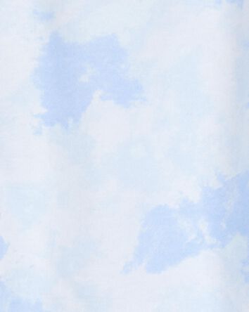 Kid Cloud Dye Cinched Tee - Blue, 