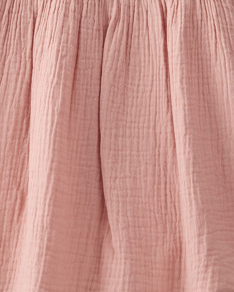 Toddler Organic Cotton Gauze Dress, image 4 of 5 slides