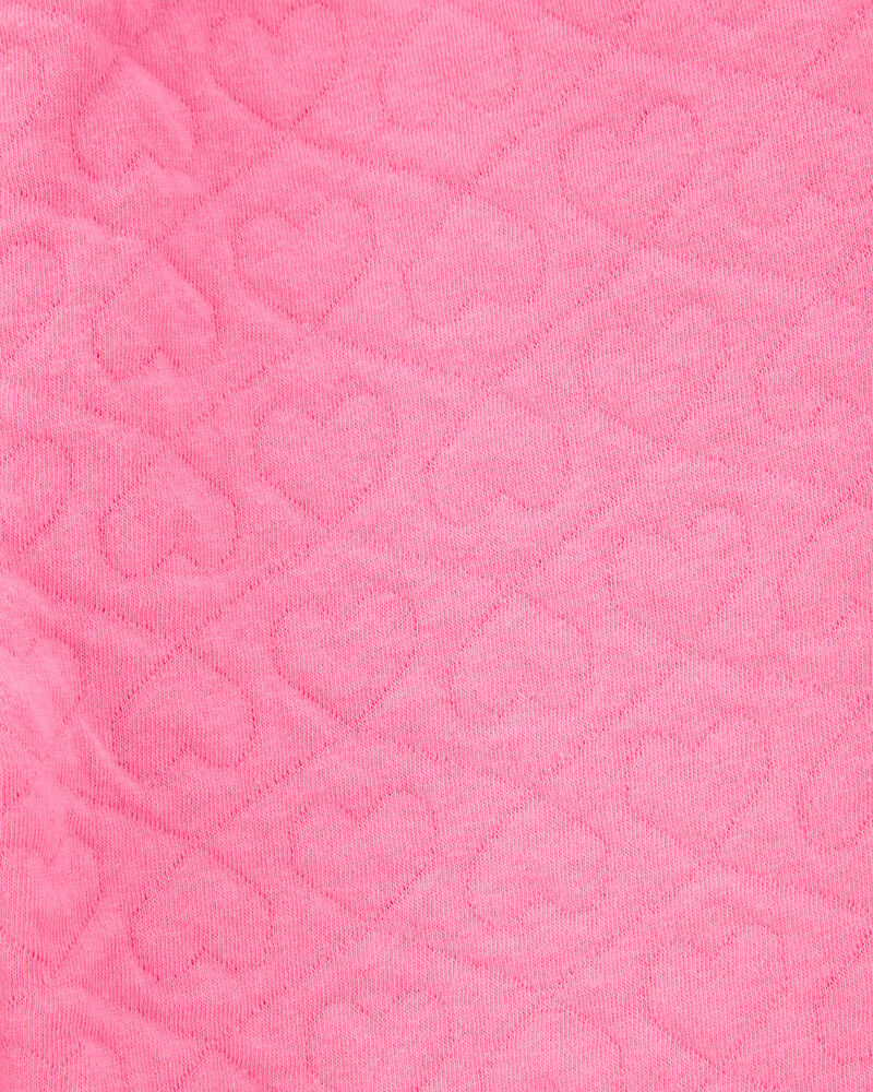 Toddler Heart Pattern Knit Pants - Pink, image 6 of 7 slides