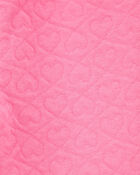 Toddler Heart Pattern Knit Pants - Pink, image 6 of 7 slides