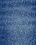 Baby Knit-Denim Suspender Pants, image 3 of 5 slides