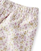 Baby Girl 2-Piece Cardigan & Pants Set Made with Organic Cotton in Botanic Muse Print, image 2 of 4 slides