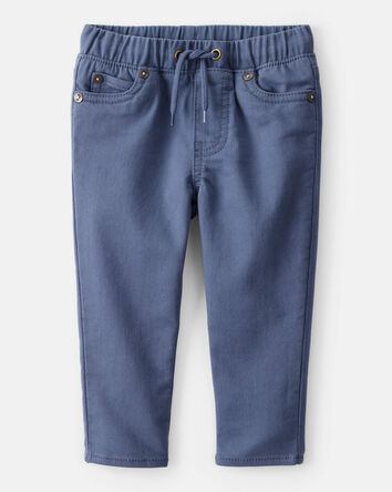 Baby Boy  Pull-On Slim Fit Pants - Navy, 