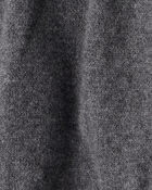 Baby Girl Bow Print Cotton Long-Sleeve Dress Set - Grey, image 4 of 7 slides