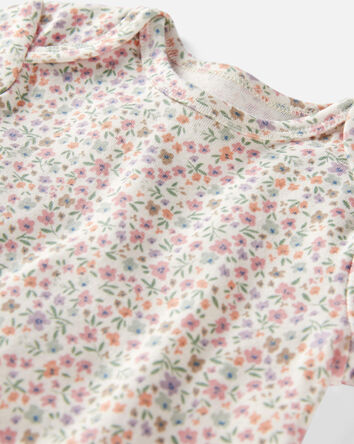 Baby 3-Pack Organic Cotton Rib Bodysuits, 