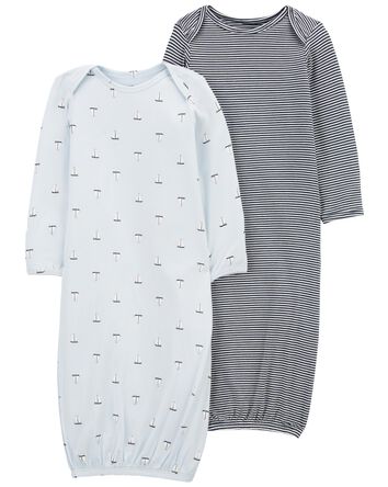 Baby 2-Pack PurelySoft Sleeper Gowns, 