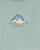 Baby Boy 5-Pack Dinosaur Short-Sleeve Cotton Bodysuits, image 5 of 8 slides