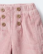 Toddler Girl Urban Wide Leg Corduroy Pant - Light Pink, image 8 of 8 slides