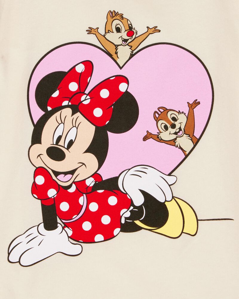 Toddler Girl Disney&copy; Minnie Mouse Short-Sleeve Graphic Tee - Ivory, image 2 of 2 slides