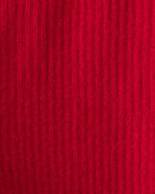 Baby Girl 2-Piece Wreath Long-Sleeve Sweater & Pant Set - White/Red, image 5 of 6 slides