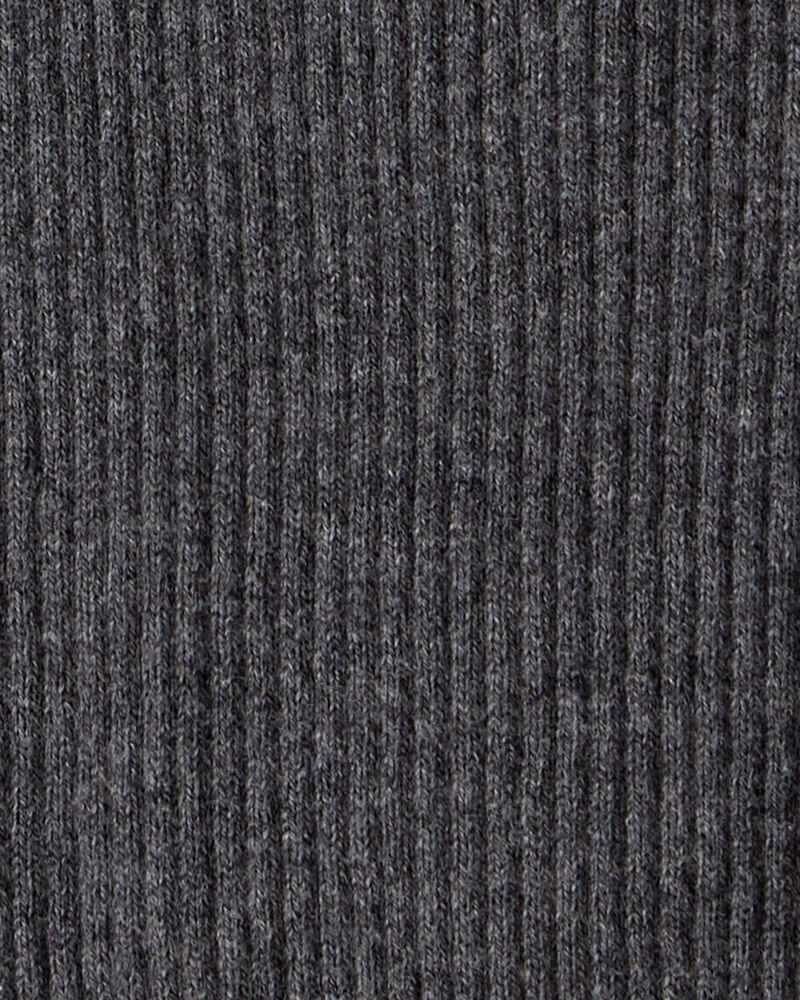 Baby Boy Sheep Print Cotton Long-Sleeve Overall Set - White/Grey, image 4 of 6 slides