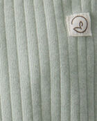 Baby Girl 2-Pack Organic Cotton Rib Leggings, image 4 of 5 slides