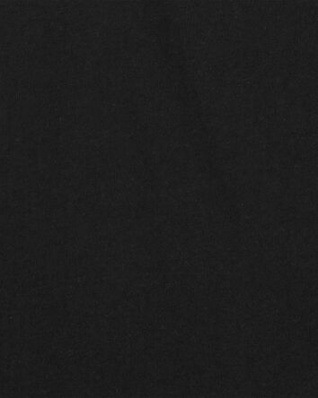 Girls Cotton Tee - Black, 