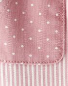 Baby Girl Vintage Inspired Hickory Pants - Pink, image 3 of 4 slides