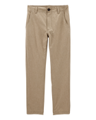 Kid 3-Pack Active Uniform Pull-On Pants - Khaki, image 3 of 4 slides