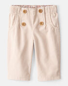 Baby Girl Corduroy Pants - Brown, image 1 of 4 slides
