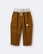 Toddler Boy Cargo Pant - Cinnamon, image 2 of 7 slides