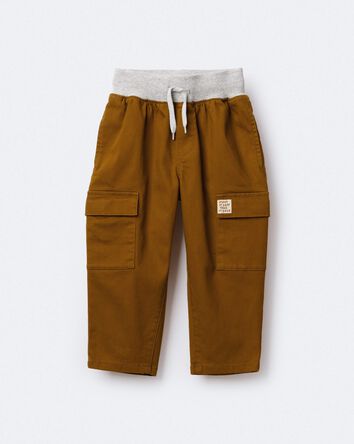 Toddler Boy Cargo Pant - Cinnamon, 