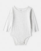 Baby Girl 2-Piece Floral Long-Sleeve Dress Set - Blue, image 3 of 6 slides