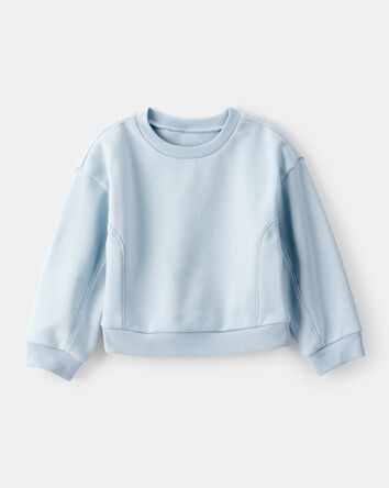 Toddler Girl DayDream Fleece Long-Sleeve Pullover Sweatshirt - Blue, 