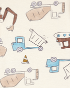 Baby Boy 3-Piece Construction Little Character Set&reg; - White/Tan/Grey, image 4 of 5 slides