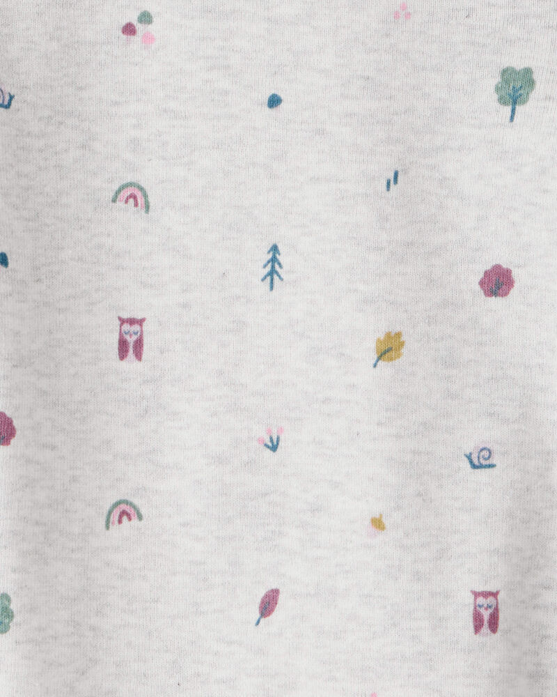 Baby Girl 2-Pack Organic Cotton Bodysuits, image 4 of 5 slides