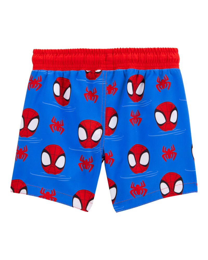 Toddler 2-Piece Spider-Man Rashguard & Swim Trunk Set, image 5 of 6 slides