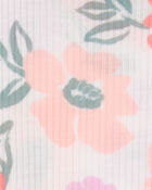 Toddler Girl Floral Loose-Fit 2-Piece Pajamas, image 2 of 3 slides